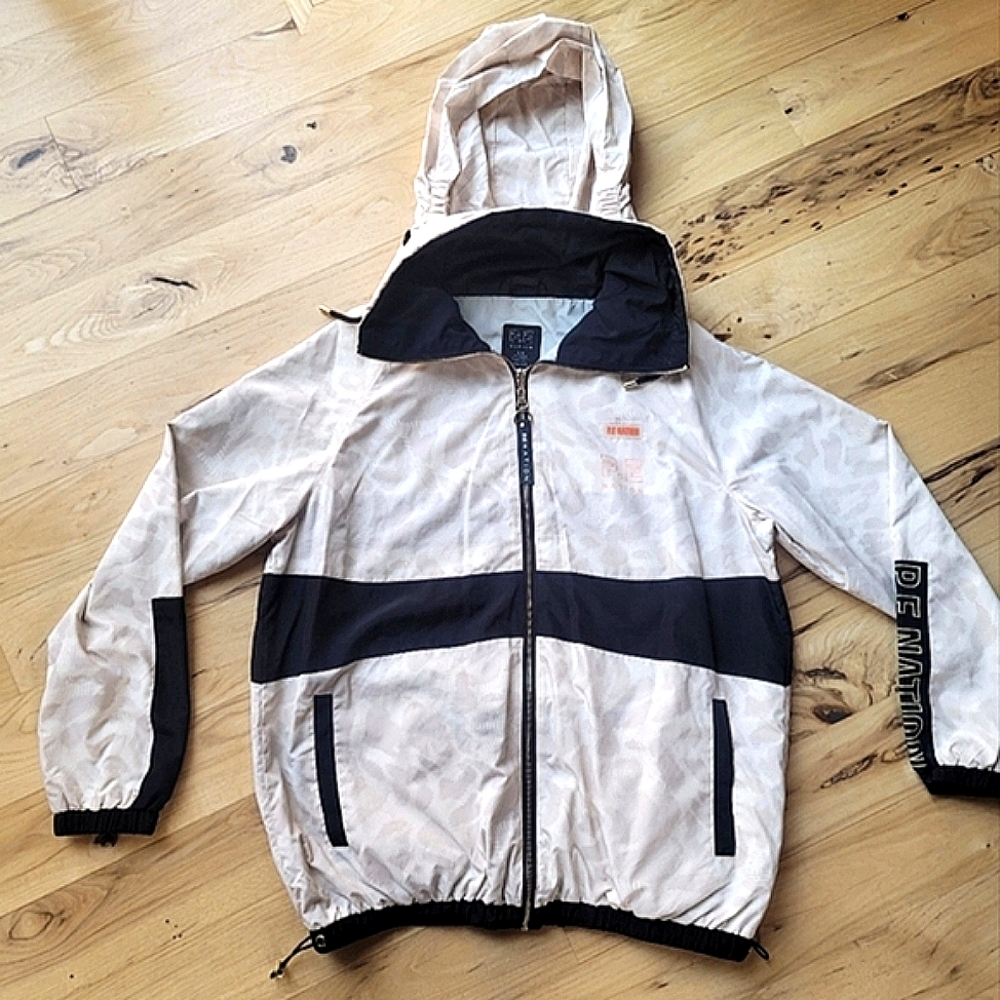 Rare P.E. Nation Reversible Man Down Jacket
